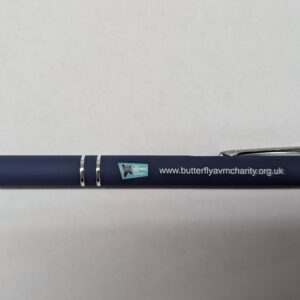 Butterfly AVM Charity Pen - Black ink